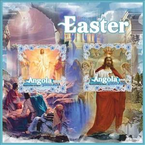 Mini Sheet, Easter, Cinderellas,  , Easter