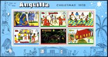 Souvenir Sheet of 6, Christmas