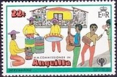 Stamp, Serenade, Anguilla,  
