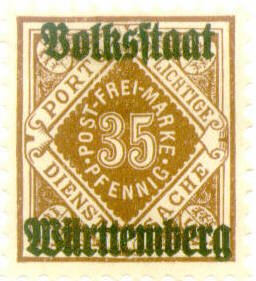 Overprint Volkstaat