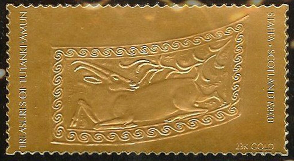 Gold stamp