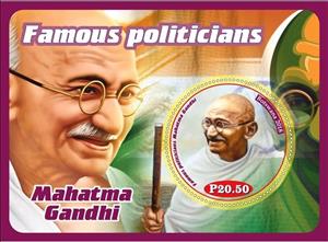 Souvenir Sheet, Great People Famous politicians, Cinderellas,  