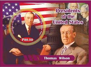 Souvenir Sheet, Great People Presidents of the United States, Cinderellas,  , Heads of State