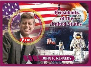Souvenir Sheet, Great People Presidents of the United States, Cinderellas,  , Heads of State