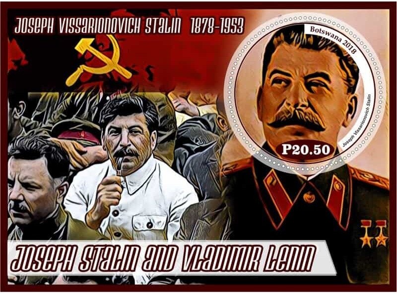 Great People Vladimir Lenin and Joseph Stalin