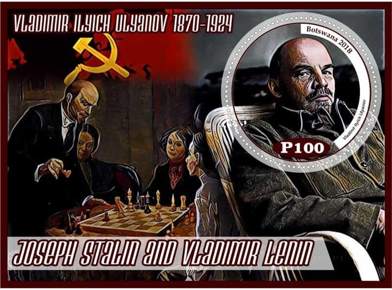 Great People Vladimir Lenin and Joseph Stalin