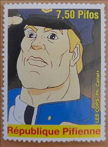 Stamp, les Cops, Cinderellas,  , Cartoons