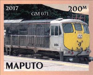 Stamp, Locomotives, Cinderellas,  , Locomotives, Railways