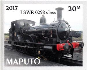 Stamp, Locomotives, Cinderellas,  , Locomotives, Railways