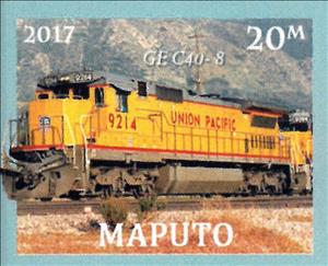 Stamp, Locomotives, Cinderellas,  , Locomotives, Railways