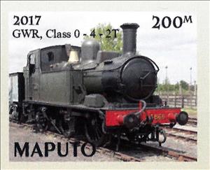 Stamp, Locomotives, Cinderellas,  , Locomotives, Railways