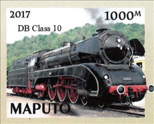 Stamp, Locomotives, Cinderellas,  , Locomotives, Railways