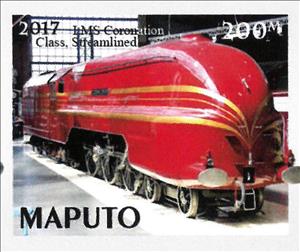 Stamp, Locomotives, Cinderellas,  , Locomotives, Railways