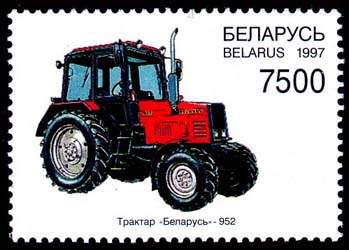 Stamp Tractor Belarus-952