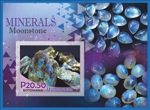 Souvenir Sheet, Minerals, Cinderellas,  