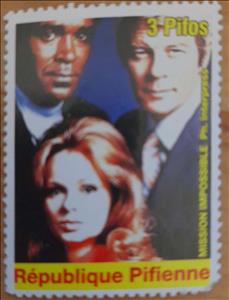 Stamp, Mission Impossible, Cinderellas,  , Television