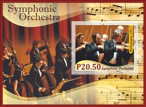 Souvenir Sheet, Music Symphonic Orchestra, Cinderellas,  