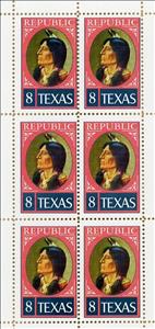 Mini Sheet, Native chief, Cinderellas,  , Men, Native Americans (Indians), Tribal Chiefs and Caciques