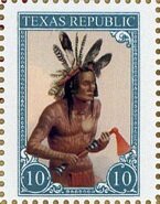 Stamp, Native chief, Cinderellas,  , Men, Native Americans (Indians), Tribal Chiefs and Caciques