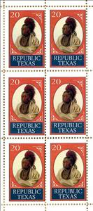 Mini Sheet, Native chief, Cinderellas,  , Men, Native Americans (Indians), Tribal Chiefs and Caciques