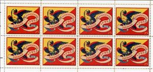 Mini Sheet, Parrot, Cinderellas,  , Animals (Fauna), Birds, Parrots