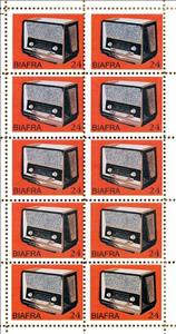 Mini Sheet, Radio, Cinderellas,  , Radio, Telecommunication
