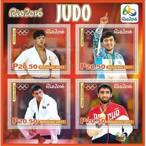 Mini Sheet, Sport Judo at the 2016 Summer Olympics in Rio, Cinderellas,  