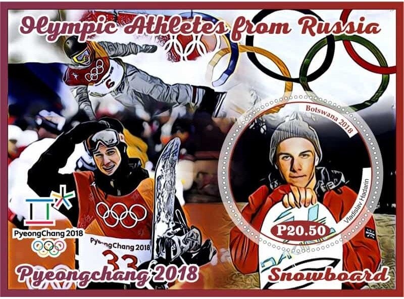 Sport Olympic athletes from Russia Snowboard Pyeongchang
