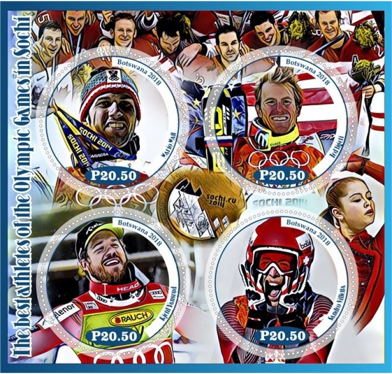 Sport The best athletes of the Olympic Games in Sochi
