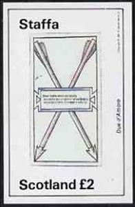 Souvenir Sheet, Staffa, Cinderellas,  