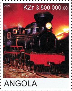 Stamp, Train, Cinderellas,  , Locomotives, Railways