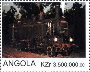 Stamp, Train, Cinderellas,  , Locomotives, Railways