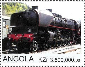 Stamp, Train, Cinderellas,  , Locomotives, Railways