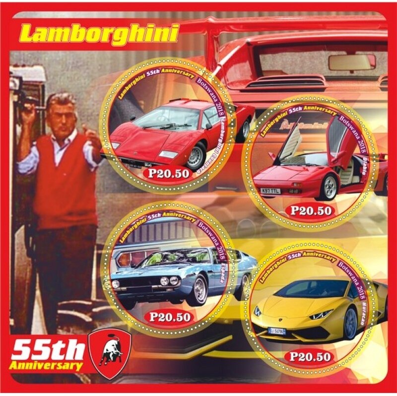 Transport 55 anniversary Lamborghini