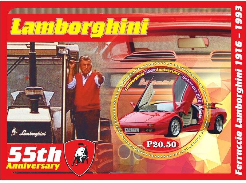 Transport 55 anniversary Lamborghini