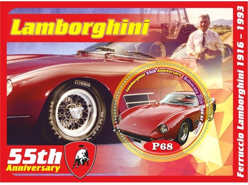 Transport 55 anniversary Lamborghini