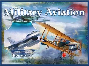 Souvenir Sheet, Transport Military aviation, Cinderellas,  , Aircraft