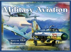 Souvenir Sheet, Transport Military aviation, Cinderellas,  , Aircraft