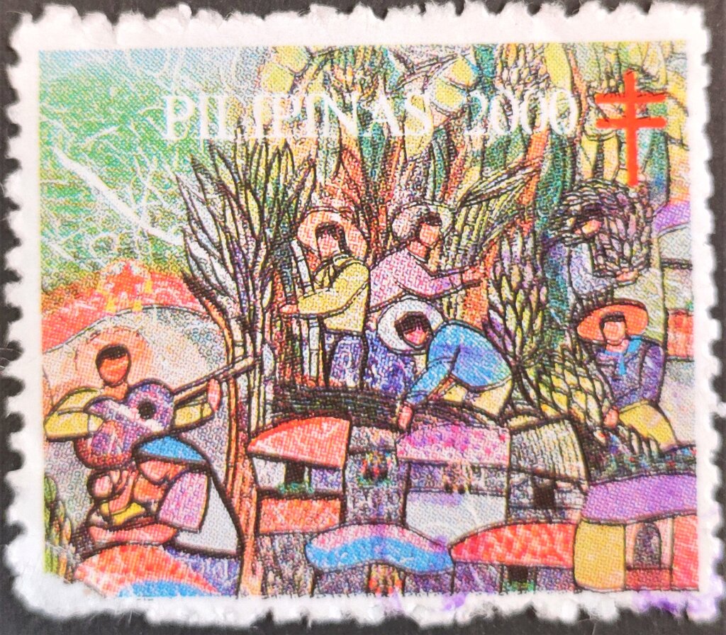 Tuberculosis - Family with crops