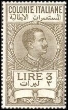 Stamp, King Victor Emanuel III facing right, Italian Colonies (General Issues)- Revenue Stamps,  , Famous People, Heads of State, Kings, Men, Royalty