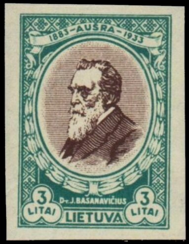 Jonas Basanavicius (1851-1927) - doctor, patriarch of Lithua
