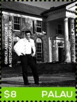 Stamp, Elvis Presley, Palau,  , Actors, Famous People, Music, Musicians, Singers