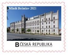 Stamp, Bývalá kasárna, Personalized and Private Mail Stamps,  , Architecture, Buildings, Townscapes / City Views