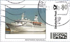 Stamp, Cruise Ship, Personalized and Private Mail Stamps,  , Cruise Ships, Ships