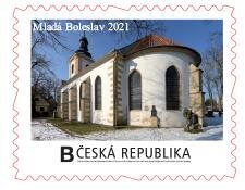 Stamp, Kostel sv. Havla, Personalized and Private Mail Stamps,  , Architecture, Buildings, Churches - Cathedrals - Basilicas - Chapels, Townscapes / City Views