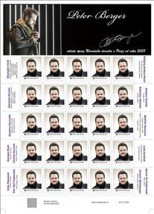 Mini Sheet, Peter Berger, Personalized and Private Mail Stamps,  , Men, Operas, Singers