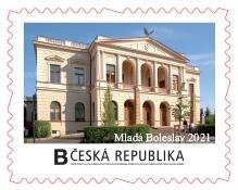 Stamp, Sokolovna, Personalized and Private Mail Stamps,  , Architecture, Buildings, Townscapes / City Views