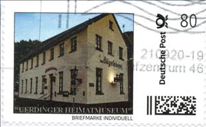 Stamp, Uerdinger Heimatmuseum, Personalized and Private Mail Stamps,  , Buildings, Museums