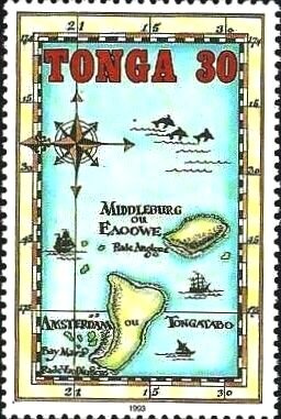 Map of islands
