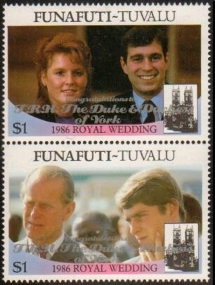 Couple, Prince Phillip and Andrew